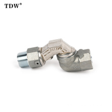 3/4'' TDW-C45 Hose Swivel Rotating Connector 90 degree